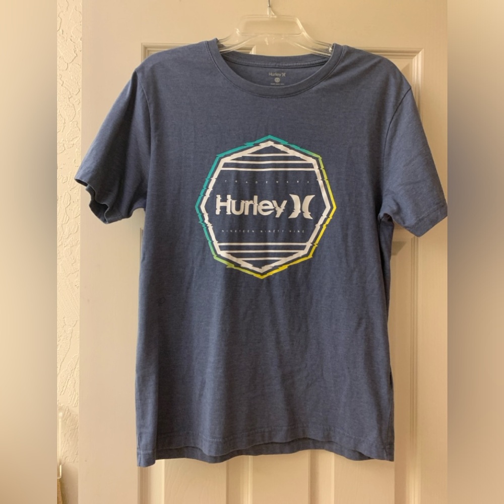 Hurley Men’s Blue Graphic T-shirt